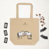 'shopping list' eco tote bag