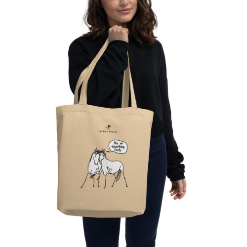'buy us something tasty' eco tote bag
