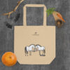 'shopping list' eco tote bag