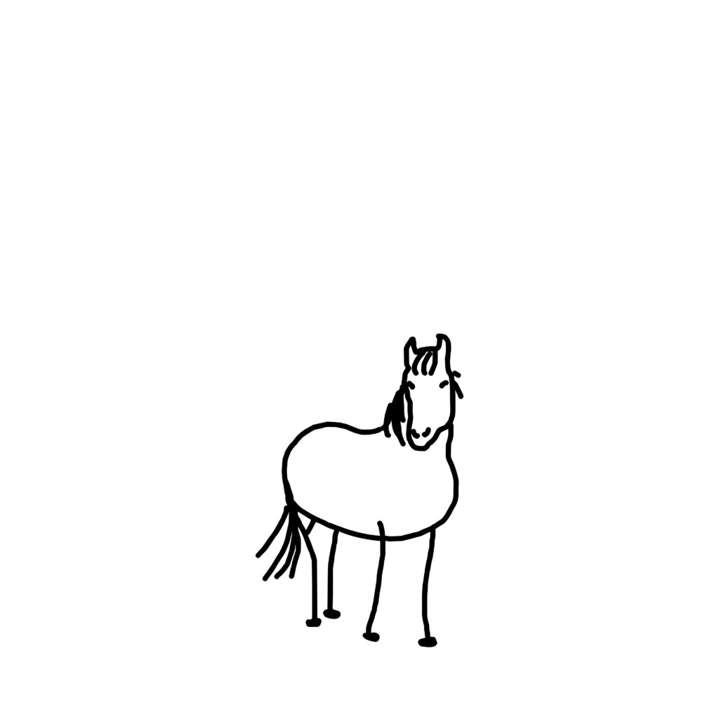 80% horse, 20% statistical doubt. still beautiful.