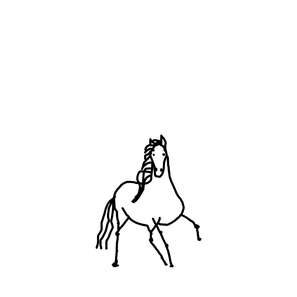 this horse’s heart rate just invented a new bpm.