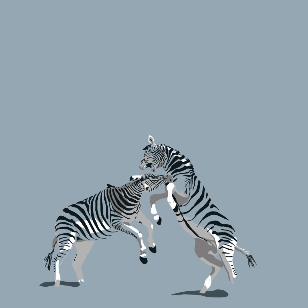 a chess match without kings or rules.