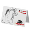 A5-Dialogue *ho-ho-horse christmas postcards