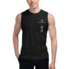 'run, horsie!' muscle shirt